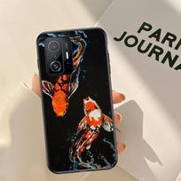 Koi Carp Fish Painting Case For Xiaomi 11T Pro 12 X Mi 11 Lite Cover For POCO X3 Pro X3 GT F3 M3 M4 X4 Pro Coque POCO X3 Pro