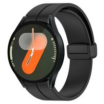 Original Silicone Band For Samsung Galaxy Watch 7 6 5 4 FE 44mm 40mm 5 Pro 45mm Magnetic Bracelet Watch 6 Classic 43mm 47mm Belt Galaxy Watch 7-6-5-4