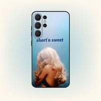 S-Sabrina Singer C-Carpenter Phone Case For Samsung S26,S25,24,23,22,30,21,10,9,Ultra,Plus,Lite,Black Soft Case Samsung S30plus5G