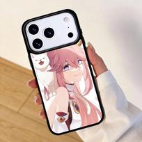 Genshin Impact Yae Miko Mobile Phone Case for IPhone 17 AIR 16pro Max 15 14 13 12 11 Bumper Cover iPhone 13 mini
