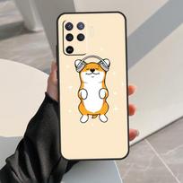 Cartoon Corgi Case For Oppo A38 A18 A78 A98 A58 A60 A80 A40 A96 A76 A16 A94 A74 A54 A15 A17 A57 A77 A5 Pro OPPO A60 5G