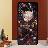 Genshin Impact Kaedehara Kazuha Case For Samsung Galaxy S25 Ultra S23 S20 FE S21 S22 S24 Plus S9 S10 S25 FE Cover Funda Galaxy S21
