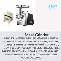 ABBY-10PCS Meat Grinder Pinion Accessories Food Processor Mincer Plastic Gear Auger Bushing Coupling Sleeve Screw For  MFW NONE