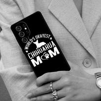 Cute Chihuahua Dog Mom Cell Phone Case for Samsung Galaxy S26 Ultra S25 S24 S23 S22 S21 S20 Note10 Cover Galaxy S23
