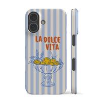 Luxury Clmj Lemon Dolce Vita Phone Case for iPhone 17 16e 16 15 14 13 12 11 X XS XR XSMAX 7 8 Air ProMax Plus Double-layer Cover iPhone 11