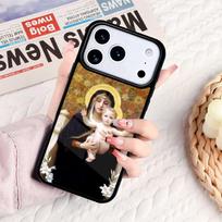 Immaculate Conception Virgin Mary Jesus Phone Case For IPhone 17 16e 15 14 13 12 11 Pro Max Air Mini Soft Protective Cover iPhone 15