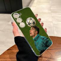 CR7-Ronaldo Futbolo telefono dėklas Samsung A10,12,20,21S,30,31,40,50,51,52,70,71 skaidrus dangtelis Samsung a30 a20