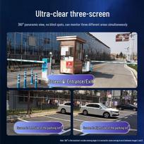 Konka 4G Solar Dual-Lens Outdoor Security Camera CN plug (adapter included) Camera + 30-Day Loop Recording nemokami duomenų spalva