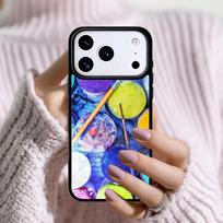 Paint Set Phone Case For Apple iPhone 17 Air 16E 15 14 Plus 13 12 11 Pro Max Mini Funda Cover iPhone 12 Pro Max