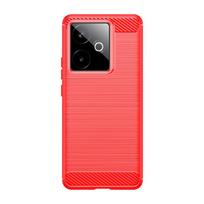 For Realme GT7 Case Realme GT 7 7T Cover Fundas Coque Soft Silicone Shockproof Protective Phone Bumper Realme GT 7 realme GT 7T raudona