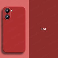 For Oneplus Nord CE5 Case Cover Oneplus Nord CE5 Fundas Coque Shell Soft Original Liquid Silicone Bumper For Oneplus Nord CE5 OnePlus Nord CE5 raudona