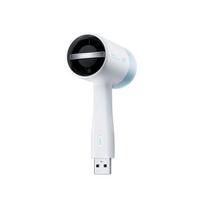 CUKTECH Outdoor Mini Handheld Fan, Portable High-Speed USB Rechargeable Power Bank, Suitable for Outdoor, White, USB balta