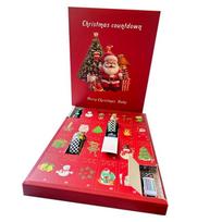 Christmas Countdown Calendar Surprise Racing Blind Box Children Toys For Family Interaction And Play