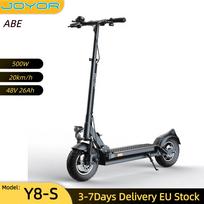 JOYOR Y8-S ABE 20KM/H Electric Scooters 10'' Air Tire 48V/26AH Battery 500W Motor 75-100KM Range Disc Brakes E Scooter Y8-S(ABE) 20KM/H juoda