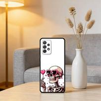 COOL S-Skeleton-ON Phone Case For Samsung Galaxy A73,A72,A71,A70,A53,A52,A51,Soft Silicone Black Cover Samsung a71 4g