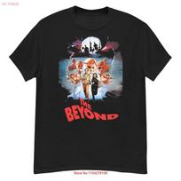 The Beyond cult horror film fan art t shirt vintage Washed streetwear Stylish Unisex Slightly fashion graphic Comfortable S įvairiaspalvis