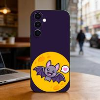 Sweet Bat Phone Case For Samsung Galaxy A73,A72,A71,A70,A53,A52,A51,Soft Silicone Black Cover Samsung a31