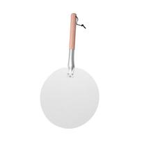 Pizza Spade Metal Pizza Paddle, Oven Kitchen Baking Tools, Wooden Handle