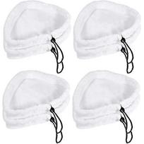 Set of 8 Microfiber Cloths Universal Cleaning Pads Compatible with Other Steam Mop Washable Mops Replacement Parts - RIpj