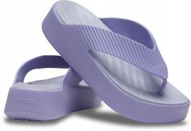 Crocs Getaway Groove Platform Flip  W  210700 |W8 I Eu 38-39| Mystic Purple