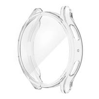 Case for Samsung Galaxy Watch 4/5/6 40mm 44mm,TPU Screen Protector All-Around Bumper Shell for Galaxy watch 4/5/6 44mm40mm Cover Watch 6Classic 47mm gryna