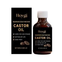 Limited time!!Hoygi Castor Oil Care Essential Oil Gentle Care Soft Hair Moisturizing Body Skin Refreshing Treatment Oil