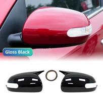 For KIA K3 Forte Cerato Ceed 1 2009-2013 Car Exterior Rearview Side Mirror Cover Wing Cap Sticker Door Case Housing Shell Trim