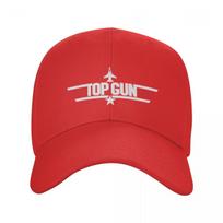Madinga Unisex Maverick Filmas Top Gun Kepuraitė su snapeliu Suaugusiųjų Reguliuojama Tėčio Kepuraitė Vyrams Moterims Sportinės Snapback Kepuraitės Vasarinės Kepuraitės Adjustable Cap raudona