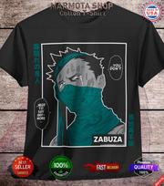 Zabuza Momochi Shirt Naruto Shippuden Itachi Anime Unisex Tee T-Shirt All Size M