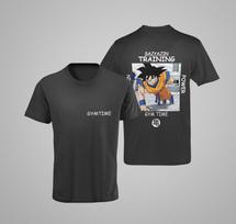 Gym Goku GYMTIME No Pain SAIYAJIN Dragon Ball Damen Oversize T-Shirt XL