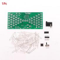 1/2/3 vnt. 5V elektroninis smėlio laikrodis „pasidaryk pats“ rinkinys Juokingi elektriniai gamybos rinkiniai Tikslūs su LED lemputėmis Dvisluoksnė PCB plokštė 84x40mm