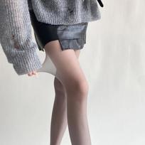 Blue Green Ultra-thin Nylon Thigh High Stockings Pantyhoses Women Sexy Women Tights Velvet Sexy Lingeries Hosiery Body Stockings One Size pilka spalva