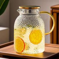 BorYiDuo 2.3L High-Temperature Glass Water Pitcher