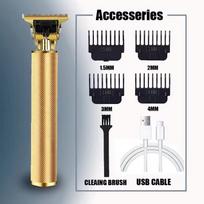 T9 Electric Hair Trimmer Accessories USB Professional Shaver 0mm Bald Fade Cutting Machine Portable for Men Home Haircut