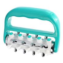 Ergonomic Handheld Roller Massagers For Muscle Tension Compact ABS Body Recovery Tool Travel Friendly žalia