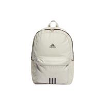 adidas Classic 3-Stripes Backpack Putty Grey/Black Unisex Streetwear IR9757 Light Gray & Black
