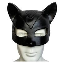Filmo Seksuali Katė Moteris Cosplay Latekso Kaukė Superherojų Filmo Cosplay Kostiumas Pusės Veido Juodos Kaukės Maskaradas Helovino Šventės Rekvizitas One Size juoda