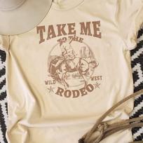 Cowboy Rodeo Graphic Printed Women Vintage Country Music Funny Western Tshirts FeUnisex Retro Casual Short Sleeve TShirt Clothing S