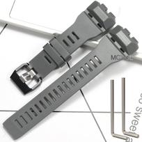 GBD100 Replacement Strap Suitable for Casio GBD-100GBD-100-1/1A7/100SM-4/2A Men's Sport Waterproof Bracelet Rubber Watchband 12mm pilka