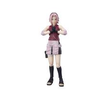 TAMASHII NATIONS NARUTO Shippuden Haruno Sakura Her Fighting 135mm ABS PVC Painted Action Figure S.H.Figuarts - -Inheriting Master's Spirit-