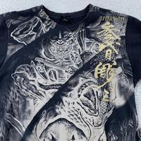Affliction Heroes & Demons Horiyoshi III T-Shirt FITS Small Gold Dragon Japanese M