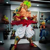 CKandJt Statulėlė Dragon Ball Z Broly Figūrėlė Ssj3 Broly Super Saiyan PVC Veiksmo Figūrėlės 27cm/19.69colio Rinkinys Žaislai Dovanos