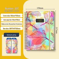 2026 A5 Spiral English Notebook & Planner Diary July 2026 - June 2027