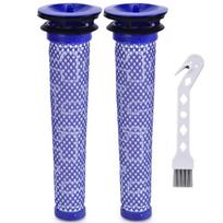 For Dyson V6 V7 V8, Washable Replacement Filter Pre-Filter For Dyson DC58 DC59 DC61 Vacuum Cleaner Front filter assembly 2 front filters