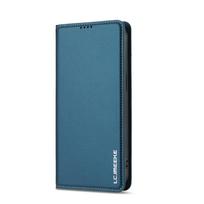 Business Magnetic Flip Leather Case For iPhone 17 Air 16 15 14 Pro Max 16E 13 12 11 Pro XS Max XR X 8 7 Plus SE Card Phone Cover iPhone 7 8 SE2 SE3 mėlyna
