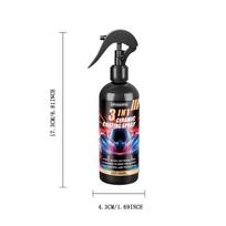 Rv Three-In-One Ceramic Nano Coating for Cars - Super Hydrophobic, Waterproof, Dustproof, Paint Gloss Barrier, Long-Lasting Protection an
