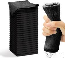 1/50PCS Microfiber Cleaning Cloth Absorbent Towel for Wash Car Housework Clean Kitchen Cleaning Rags Household Clean Tools 1PC