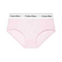 CALVIN KLEIN Jacquard Comfortable Skin-friendly Minimalist Women's Briefs S white