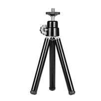 Adjustable Extendable Mini Tripod Lightweight Flexible Phone Holder Portable Black Webcam Stand Digital Cameras
