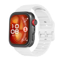 Sprot Silicone Bracelet For Huawei Watch Fit 4 pro 4 Strap Accessories wristband Replacement belt Correa Huawei watch fit 3 Band Huawei Fit 4 pro balta